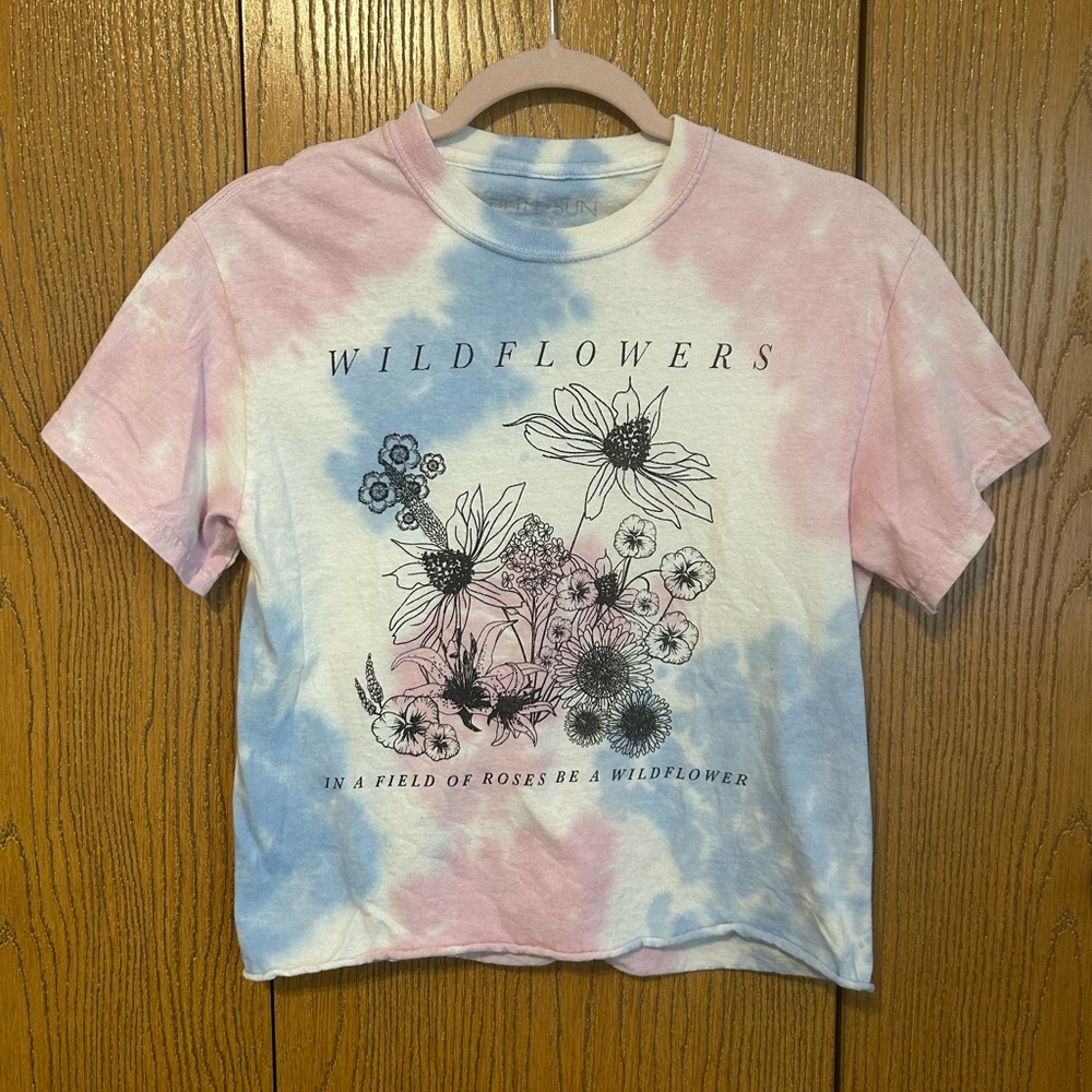 Tie dye crop top